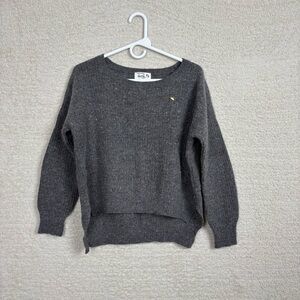 Arnold Palmer Sweater Womens 2 Gray Wool Silk Blend Go Arnie Go Classic Style‎